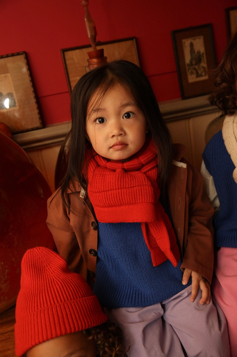 Hvid scarf Jacobino