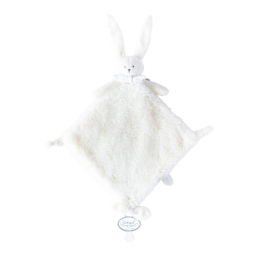 Dimpel Knuffeldoek Ella – Konijn 35 cm 🐰🤍