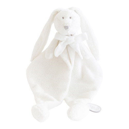 Dimpel Knuffeldoek Flore – Konijn 32 cm 🐰🤍