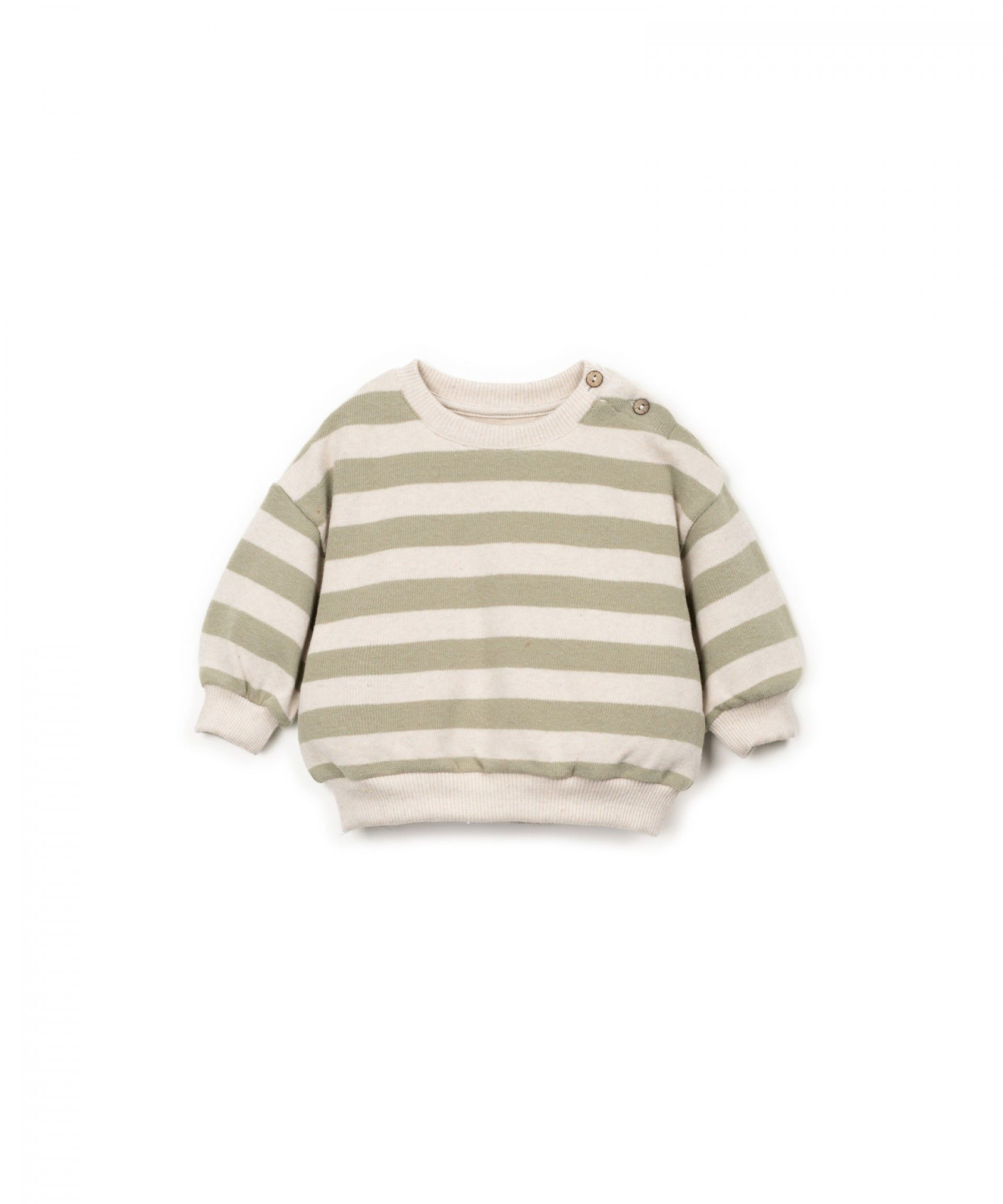 Play Up โ Stripe Baby Sweater ๐ค๐ฟ