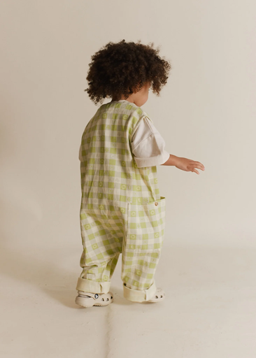 Claude & Co - Charlie Gingham Kids Overall