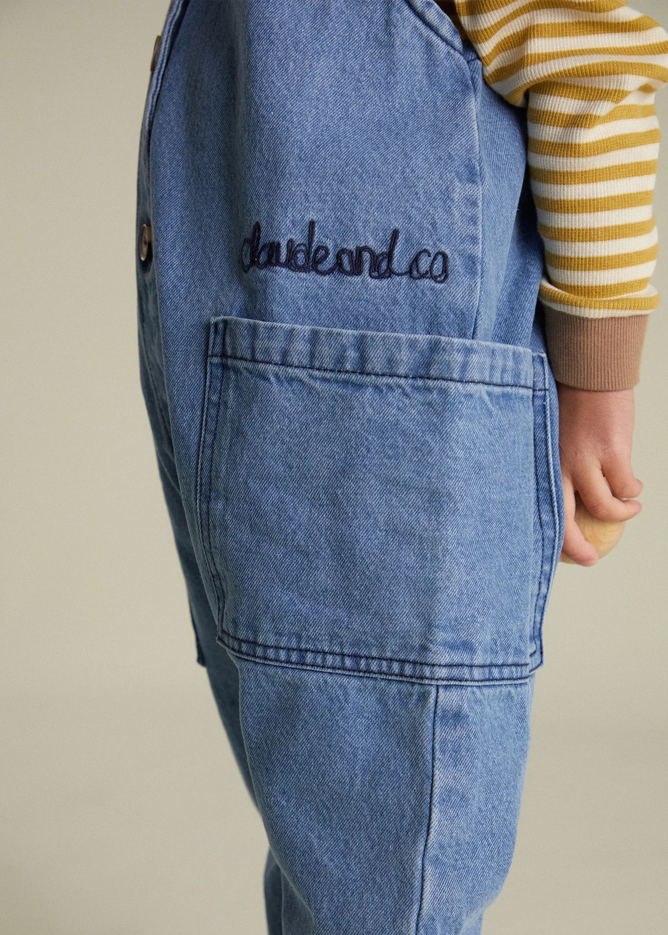 Claude & Co - Wren denim sleeveless overall  - 1