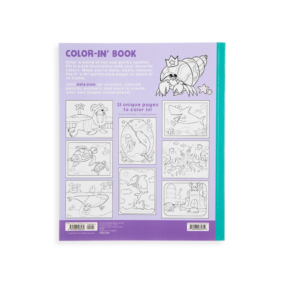 Ooly - Kleurboek de oceaan  - 1