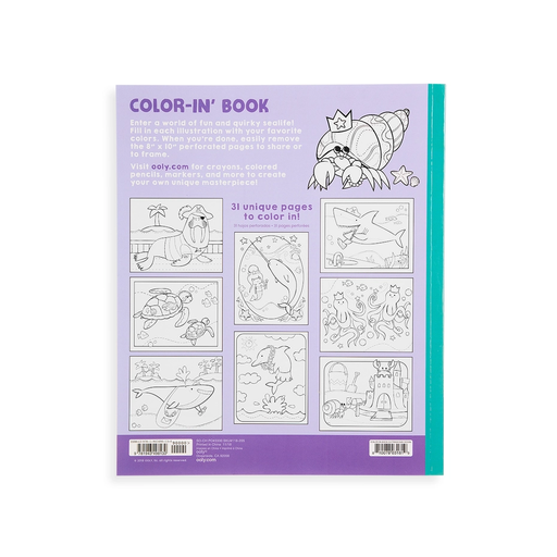 Ooly - Kleurboek de oceaan 