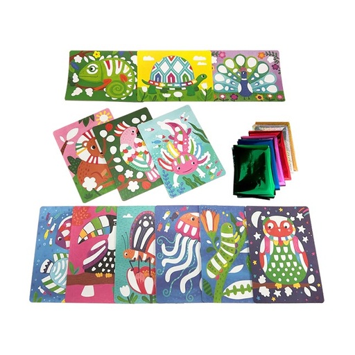 Ooly - Folie art kit  (dieren)