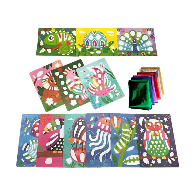Ooly - Folie art kit  (dieren) - 4
