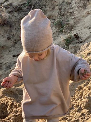 Hvid - Beanie Efa