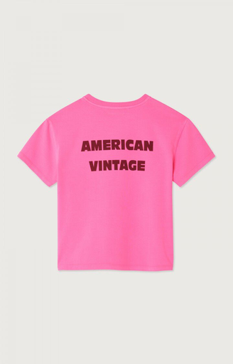 American Vintage - Fizvalley T-Shirt (Rose fluo)