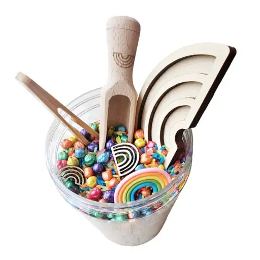 Sensoryfun - Pour & play Regenboog