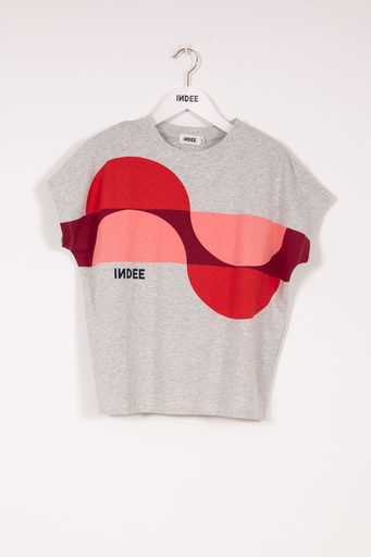 Indee - Vision T-shirt (Grey melange)