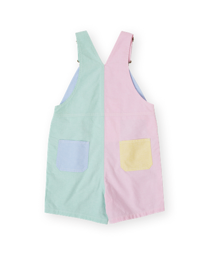 Goldie and Ace - Colour block oxford burton overalls