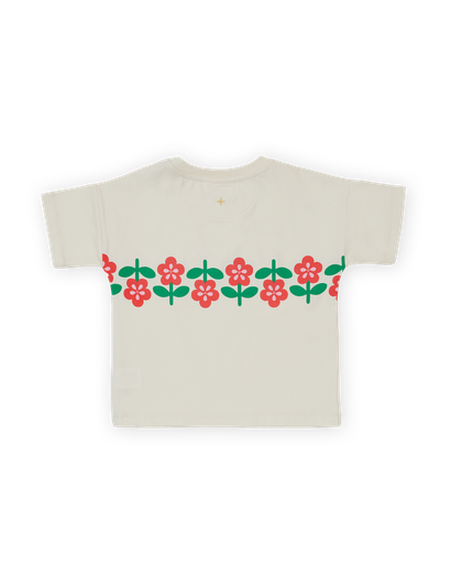 Goldie and Ace - Flower garden t-shirt