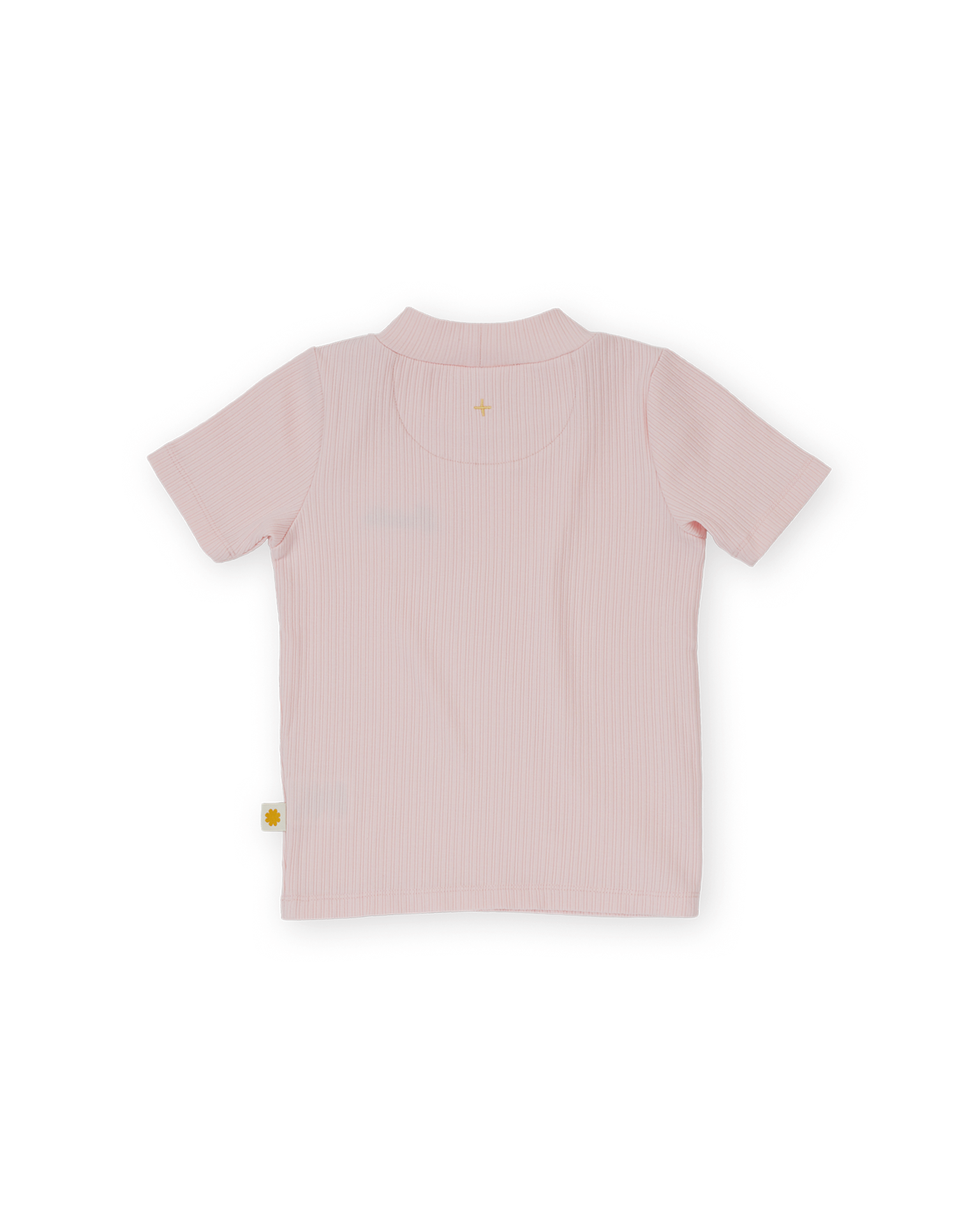 Goldie and Ace - Rib t-shirt pink - 1