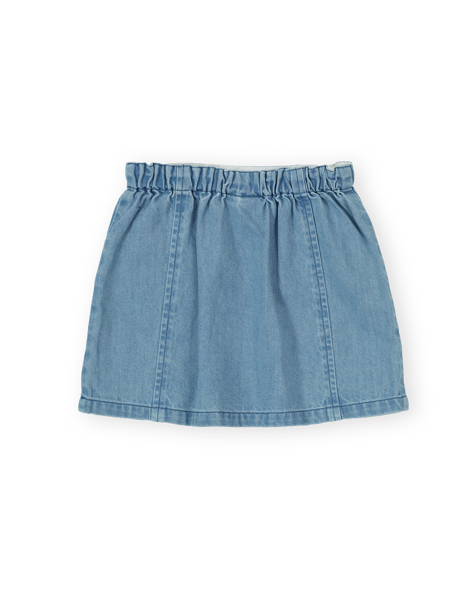 Goldie and Ace - Wild strawberry chambray skirt - 1