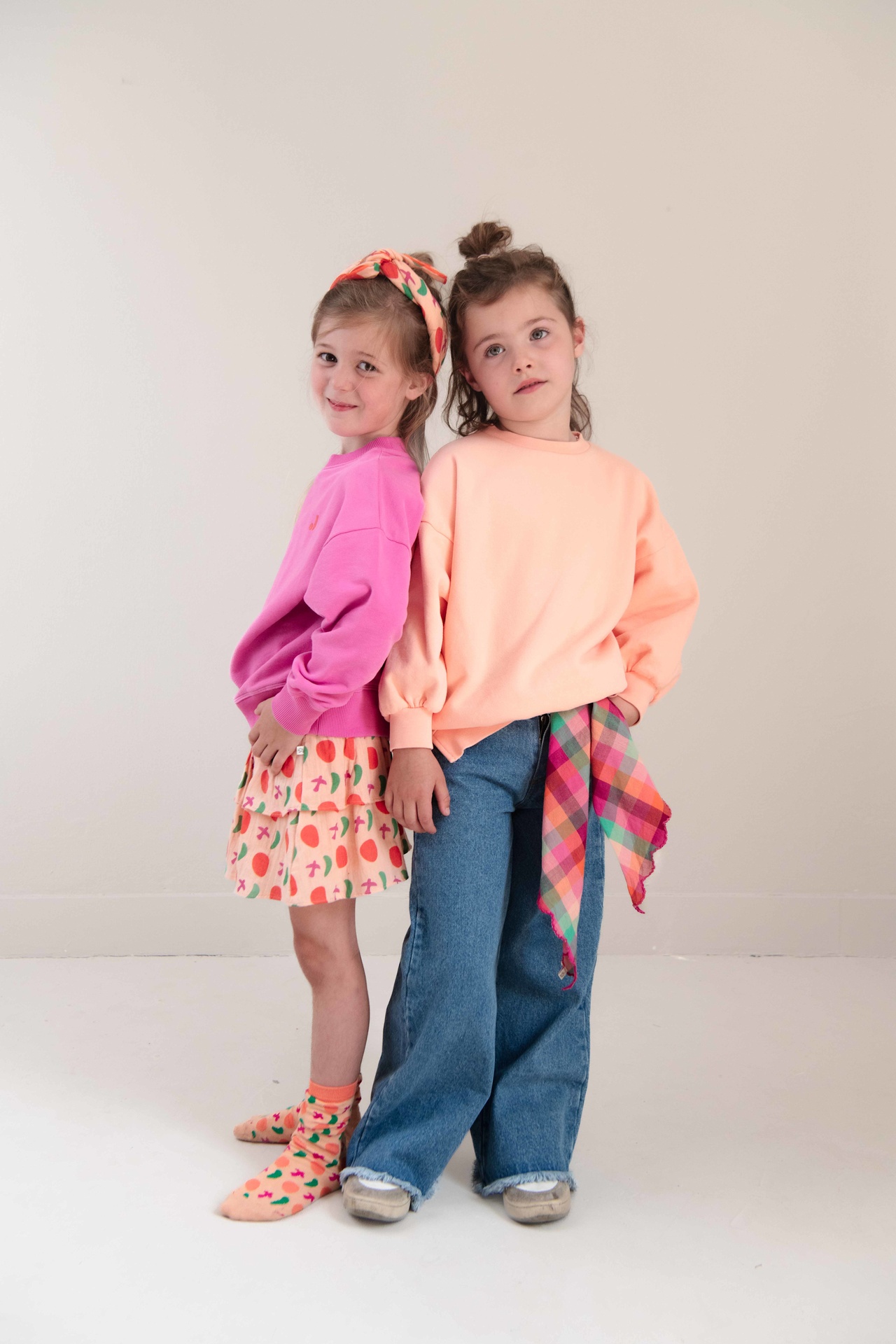 Jenest - Pippa sweater - Peach orange - 4