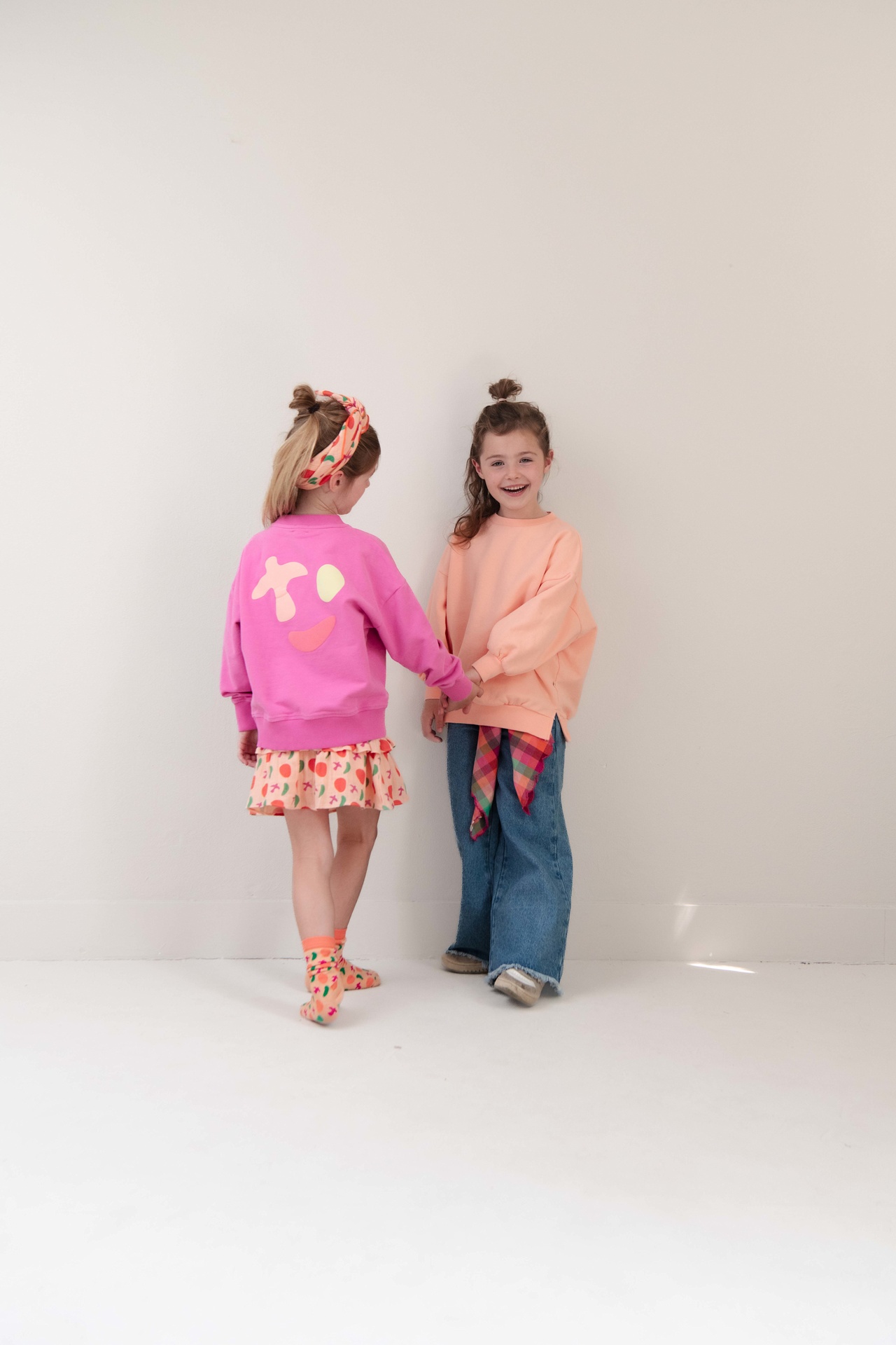 Jenest - Pippa sweater - Peach orange - 3