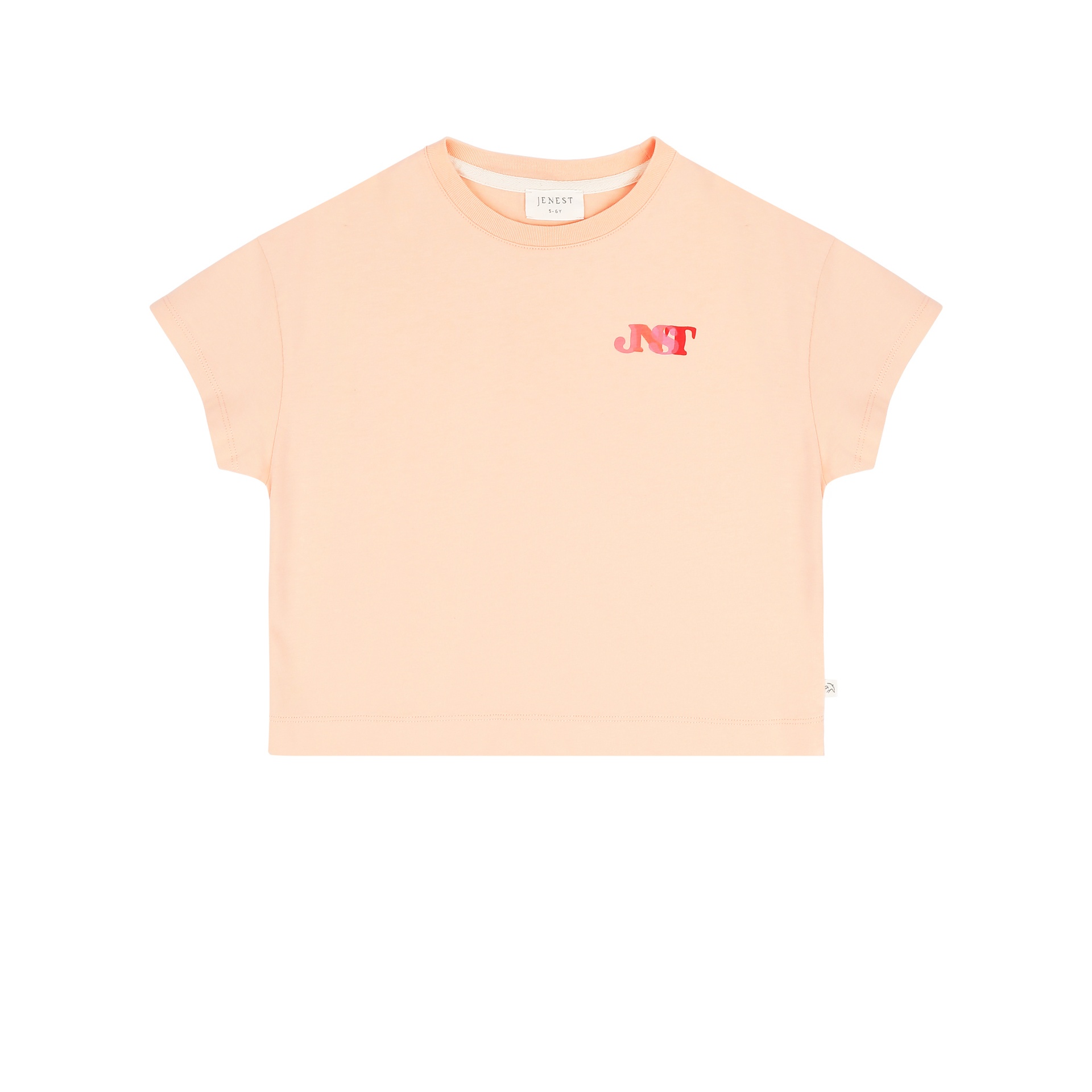Jenest - Livia tshirt - Peach orange - 2