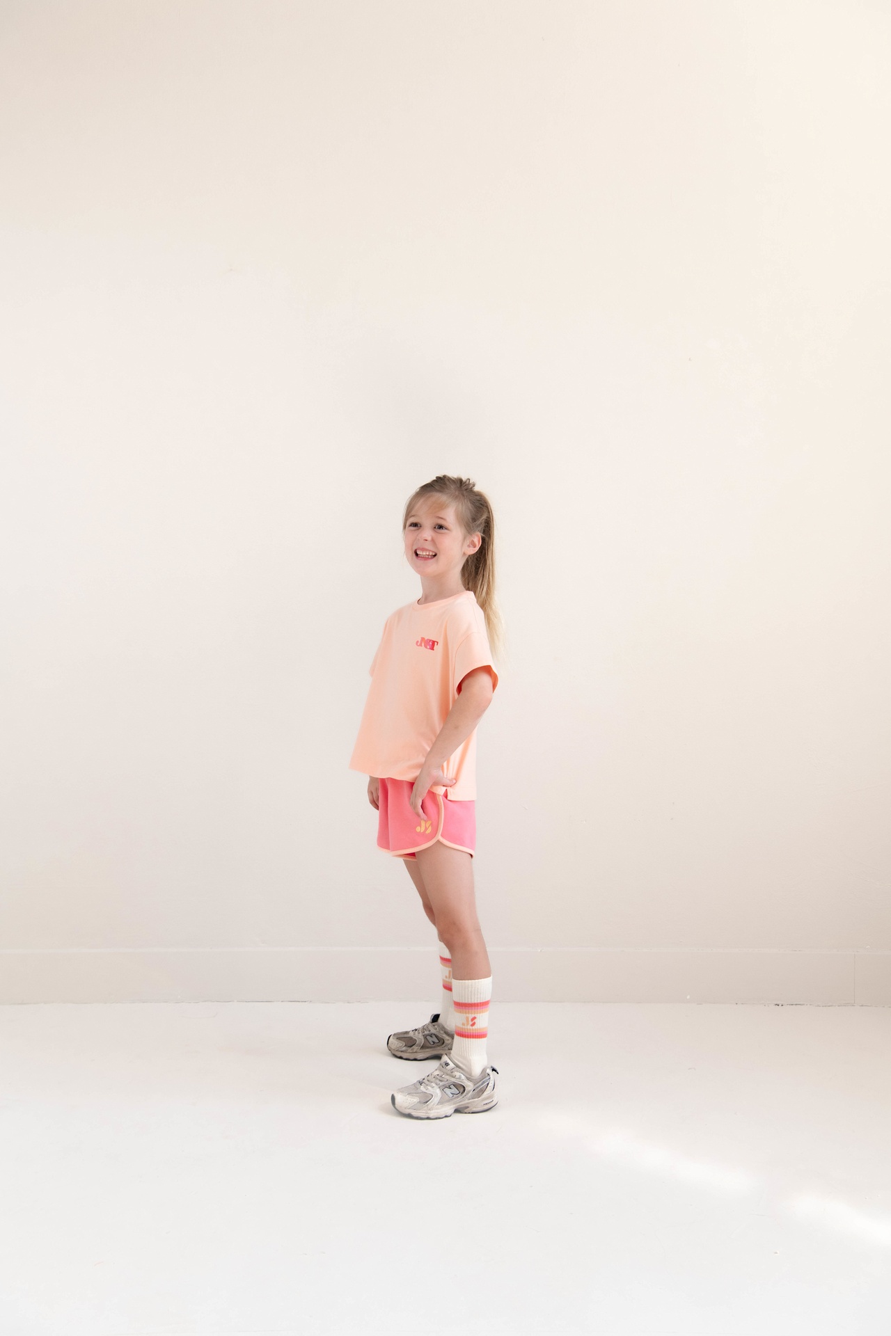 Jenest - Livia tshirt - Peach orange - 5