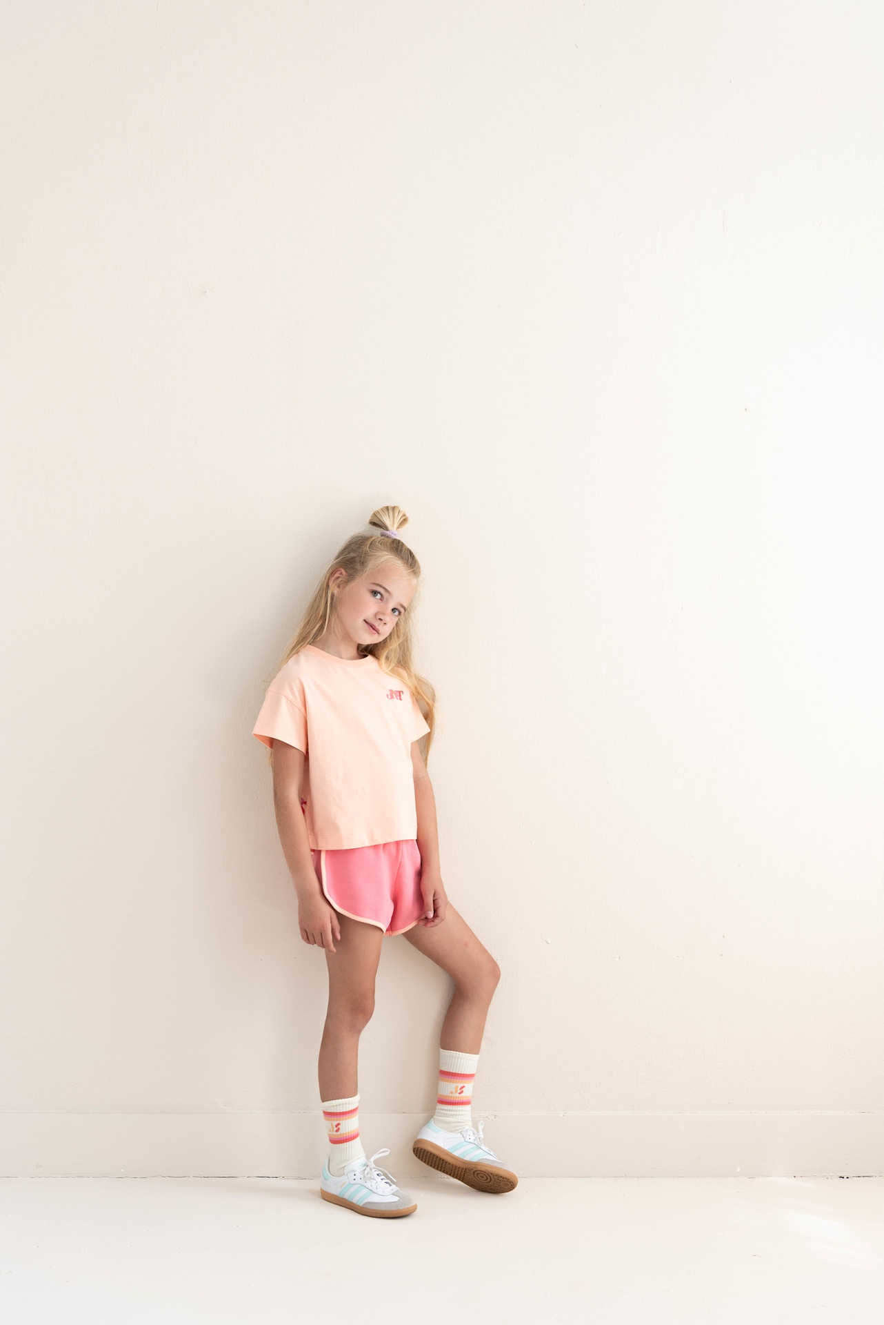 Jenest - Livia tshirt - Peach orange - 3