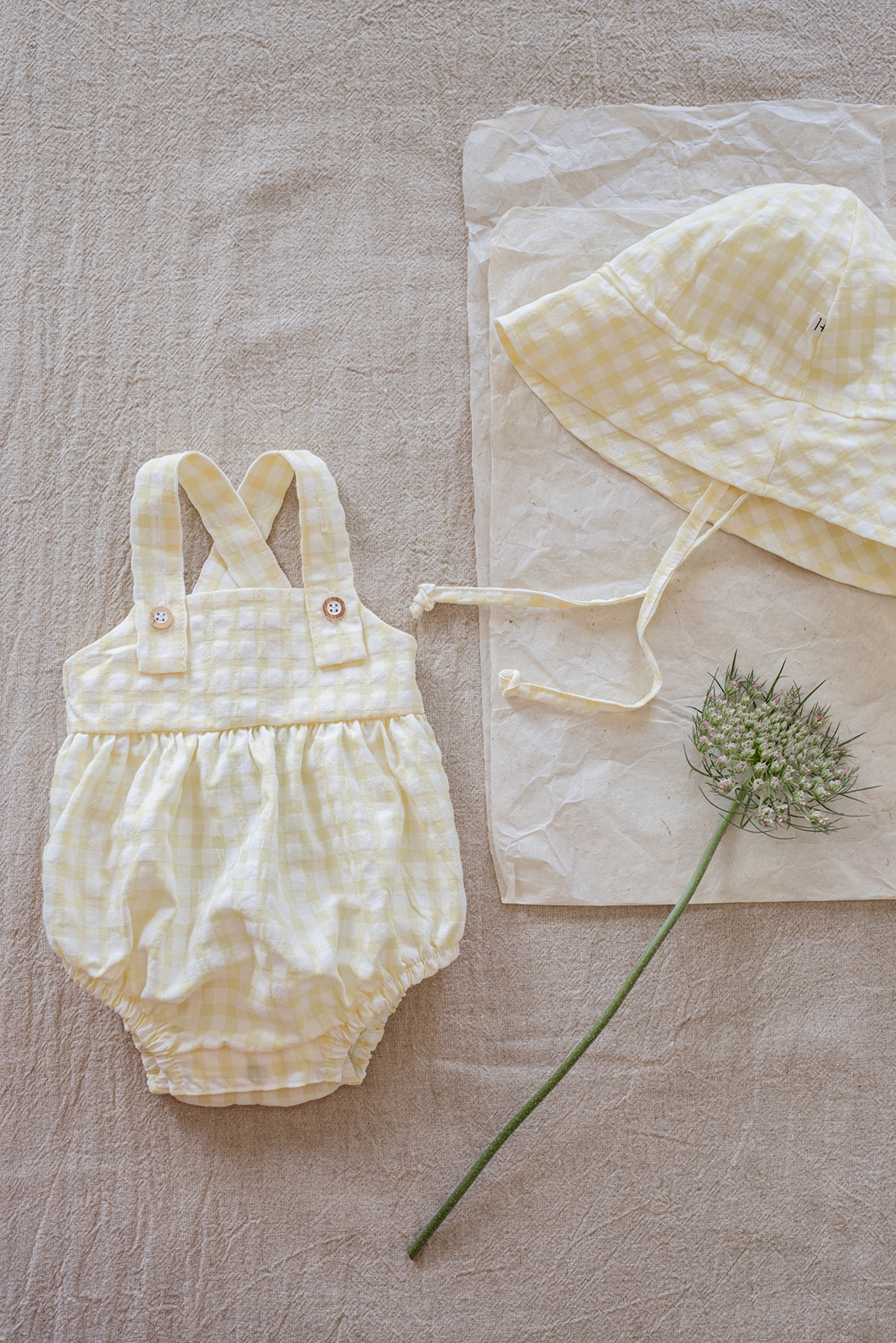 1+ in the family - Hat - Pastel-yellow - 5