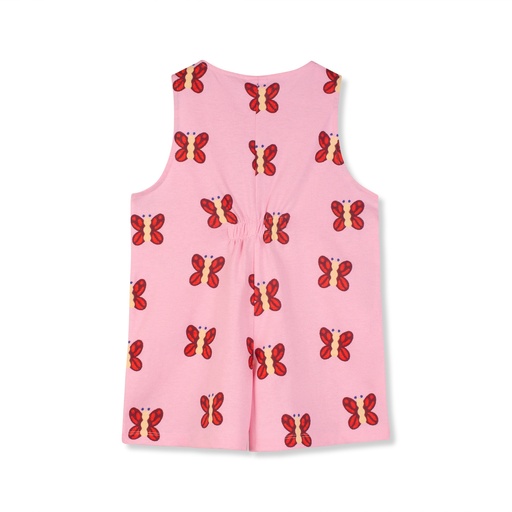 Wynken - vela sleeveless onesie - candy butterfly