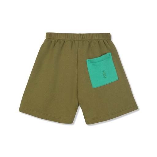 Wynken - twk wide track short - olive