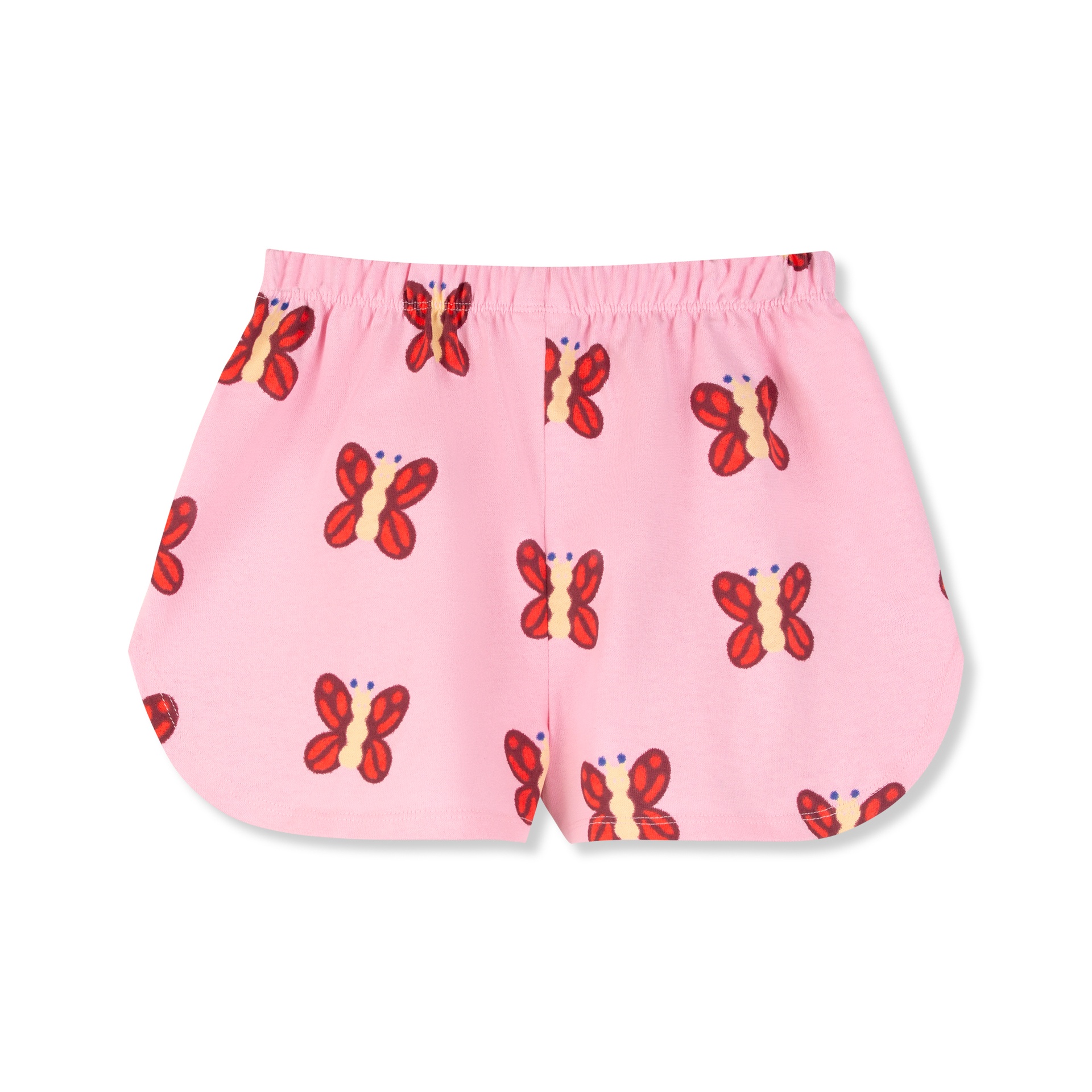 Wynken - scooped deck short - candy butterfly - 2
