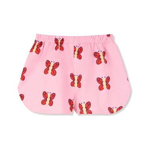 Wynken - scooped deck short - candy butterfly
