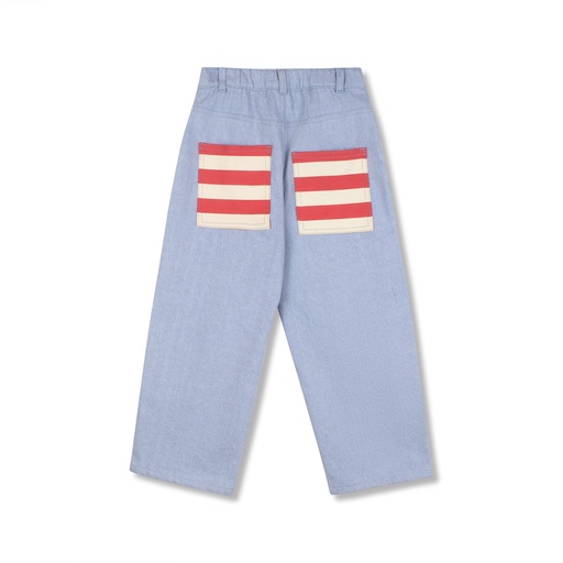 Wynken - parasol jean - pale bleached denim