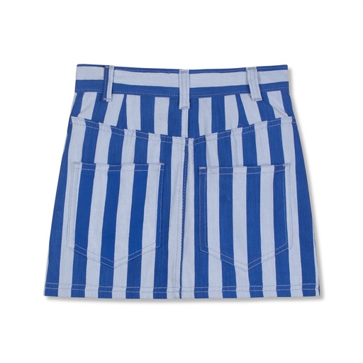 Wynken - cloud skirt - artists blue stripe