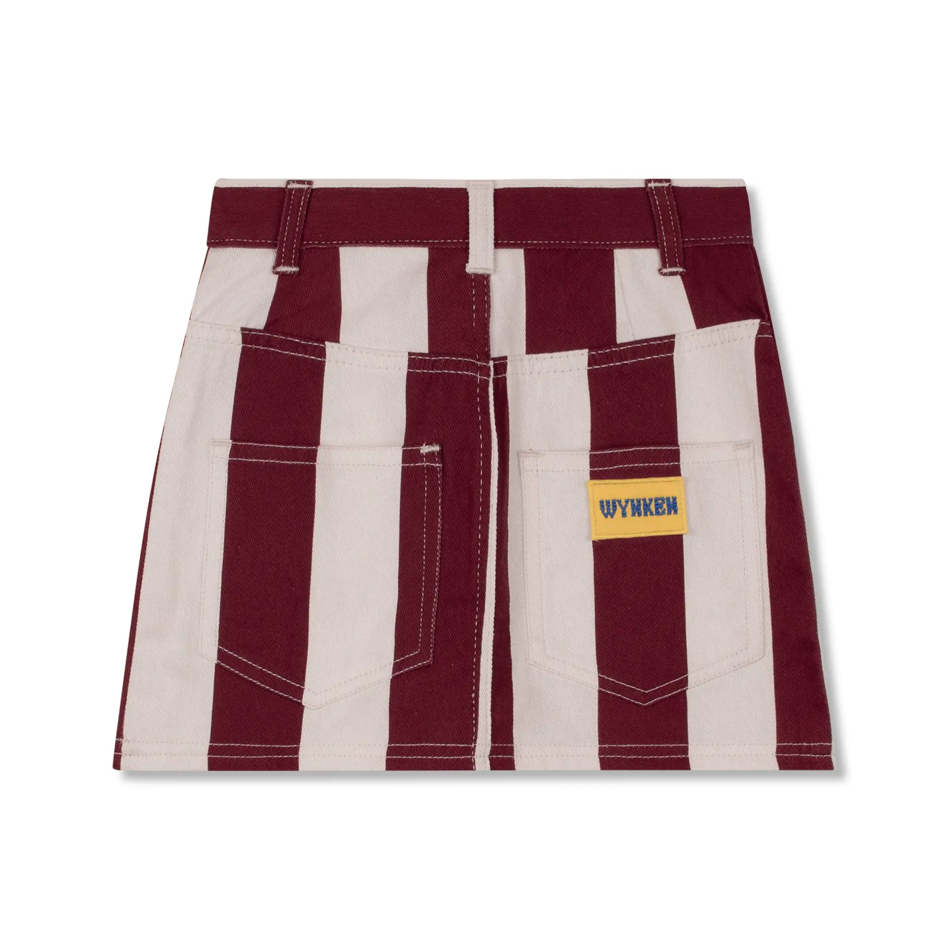 Wynken - cloud skirt - bench red stripe - 2