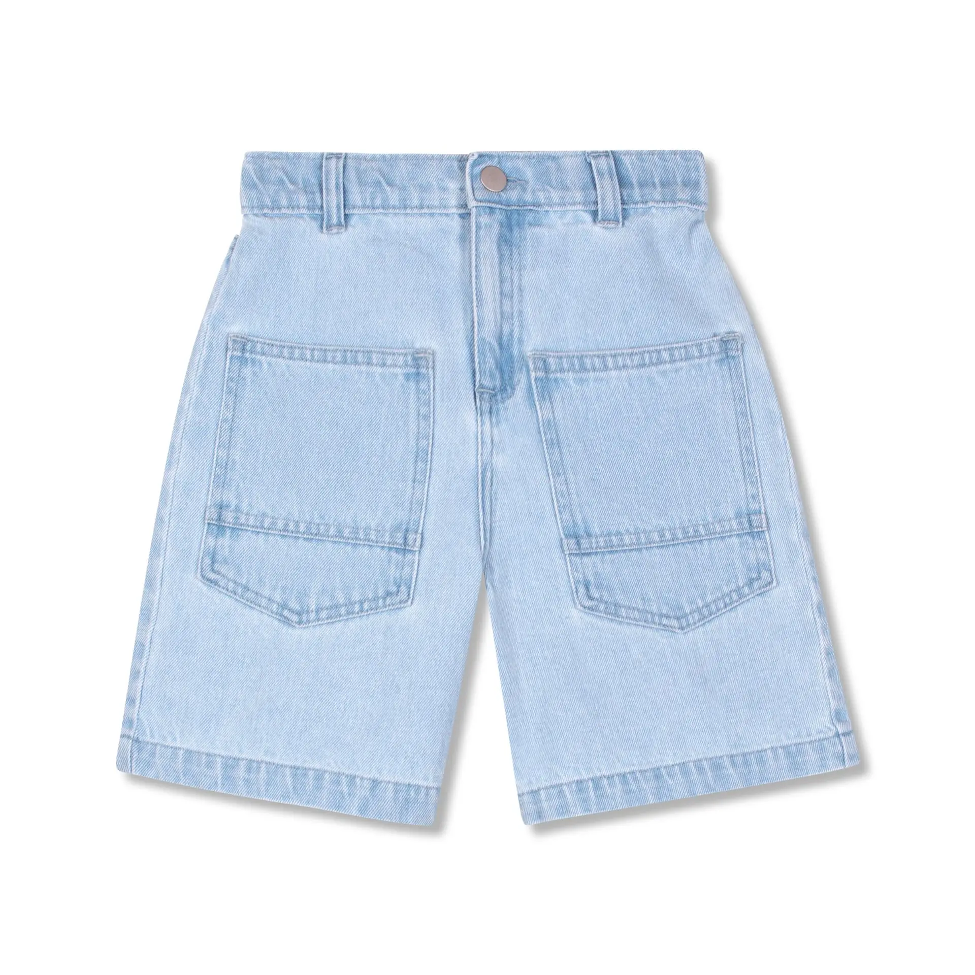 Wynken - kons short - pale bleach denim - 2