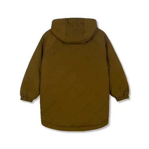 Wynken - padded bon bon jacket - olive