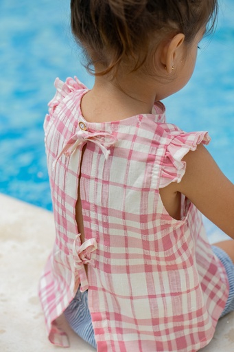 1+ in the family - Blouse - Strawberry