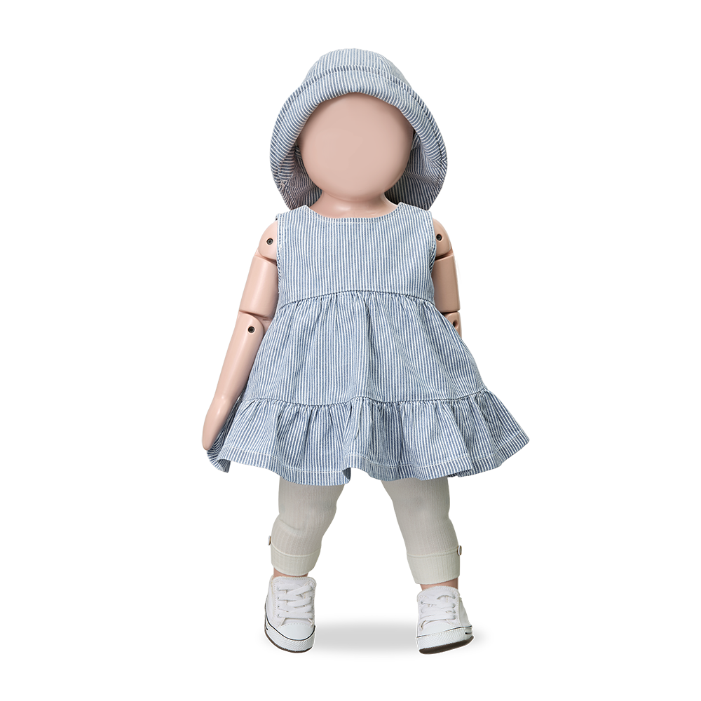 1+ in the family - Dress - Denim - 3