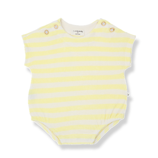 1+ in the family - Romper - Pastel-yellow