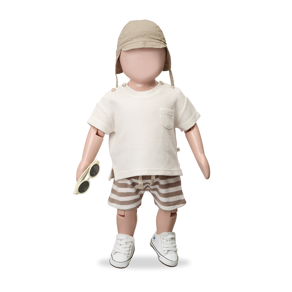 1+ in the family - S.sleeve t-shirt - Ecru - 2