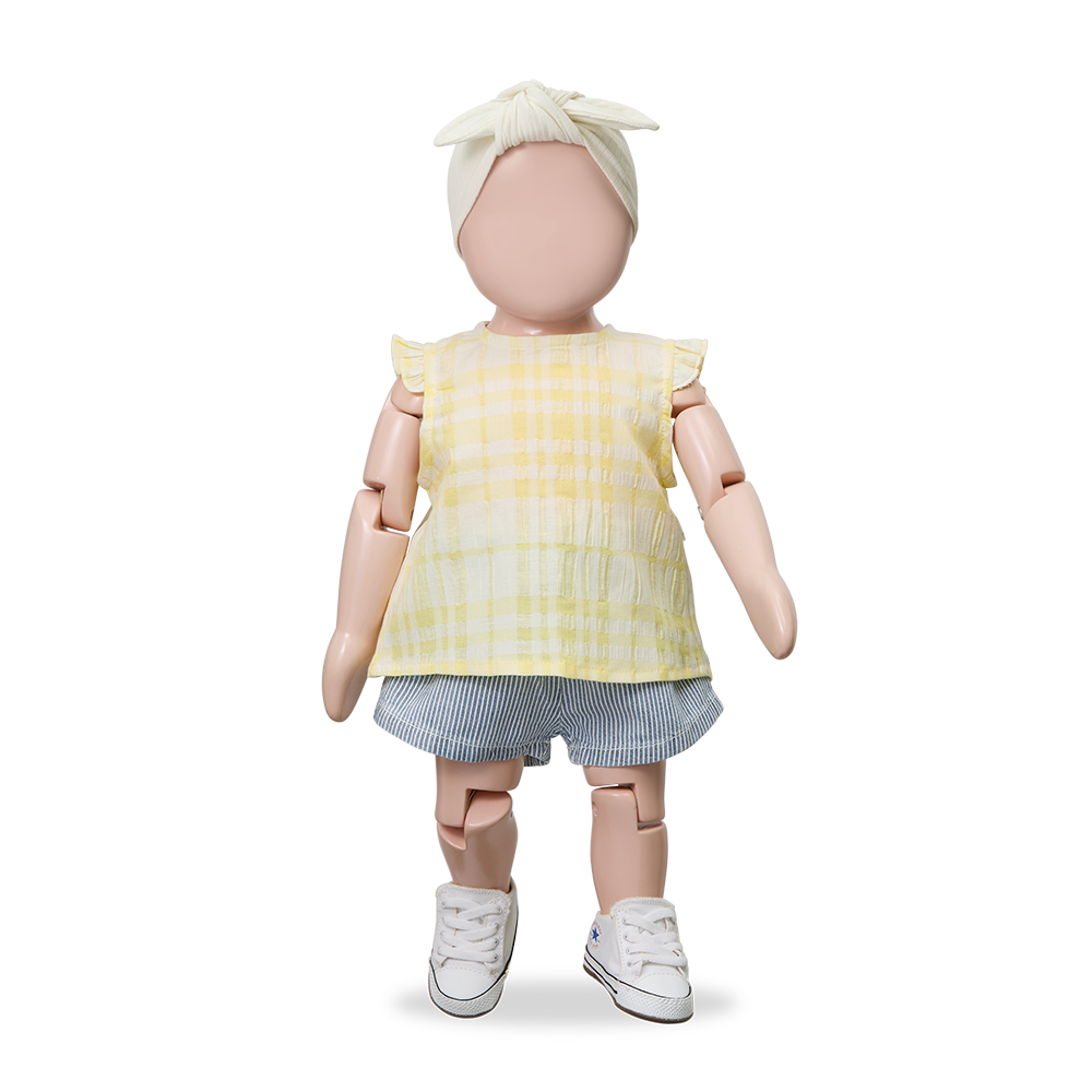 1+ in the family - Blouse - Lemon - 3