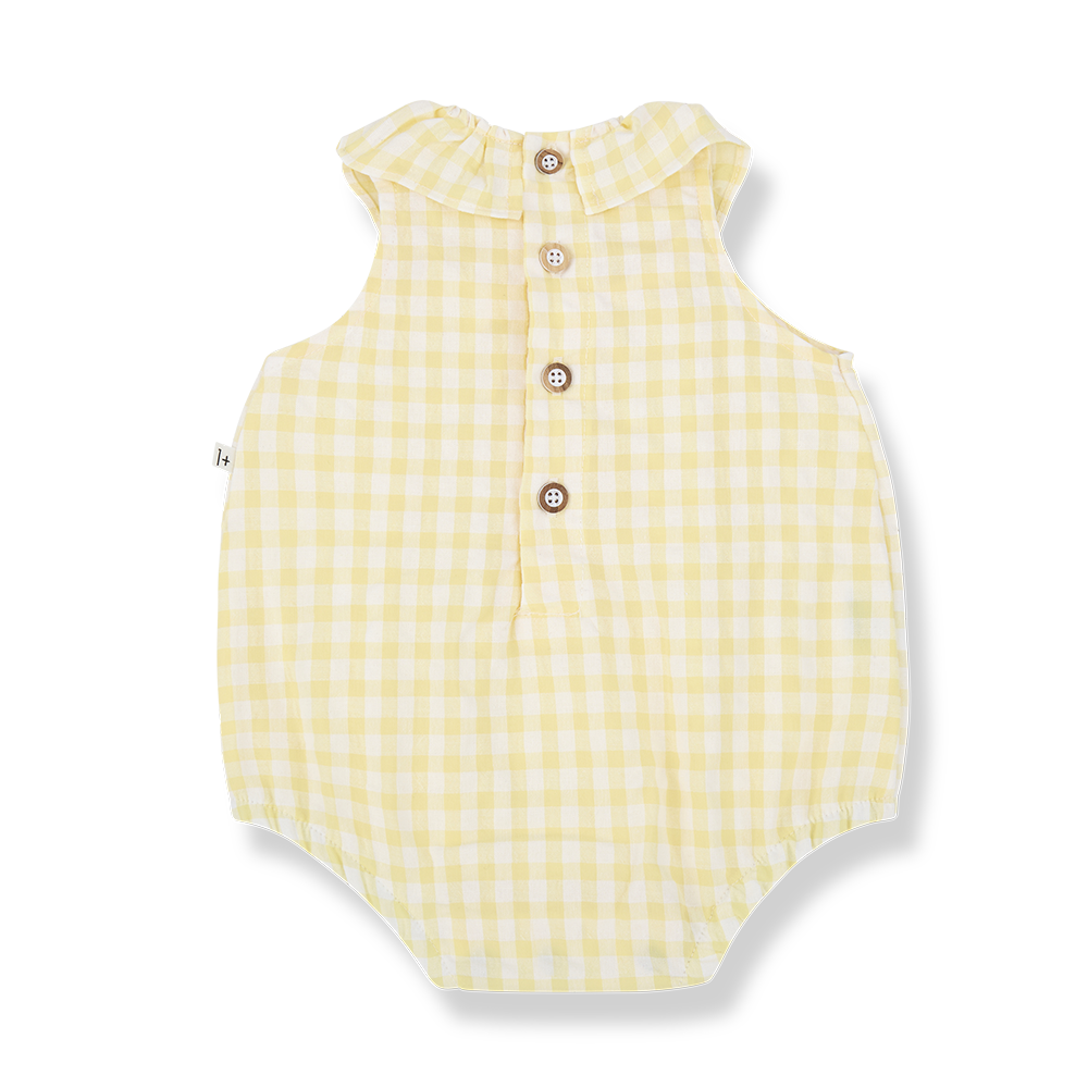 1+ in the family - Romper - Pastel-yellow - 2