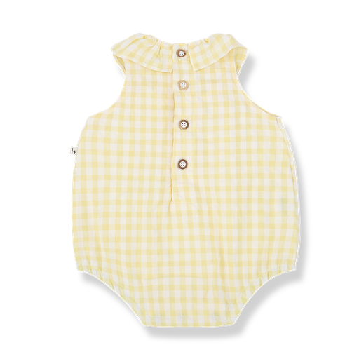 1+ in the family - Romper - Pastel-yellow