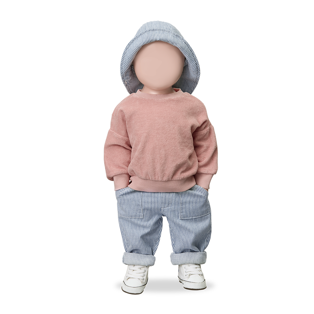 1+ in the family - Sweater - Strawberry - 2