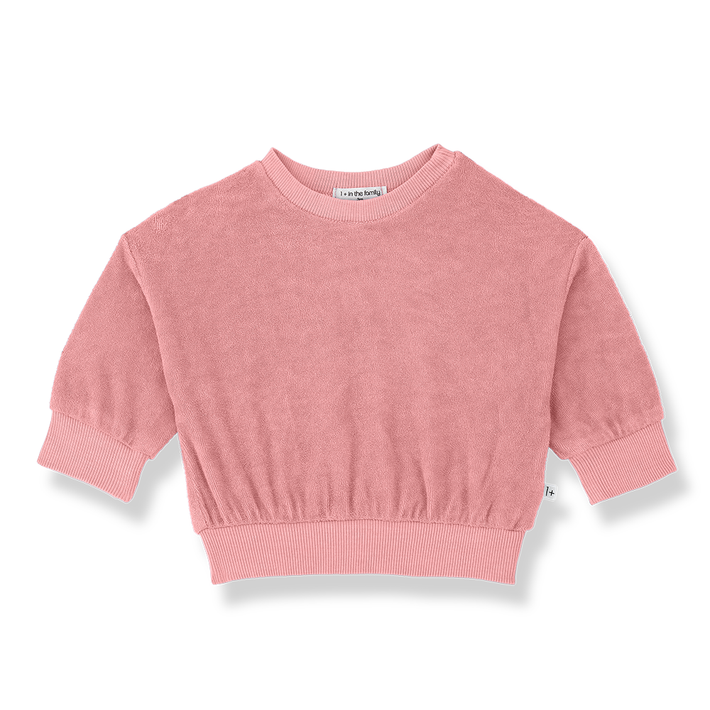 1+ in the family - Sweater - Strawberry - 1