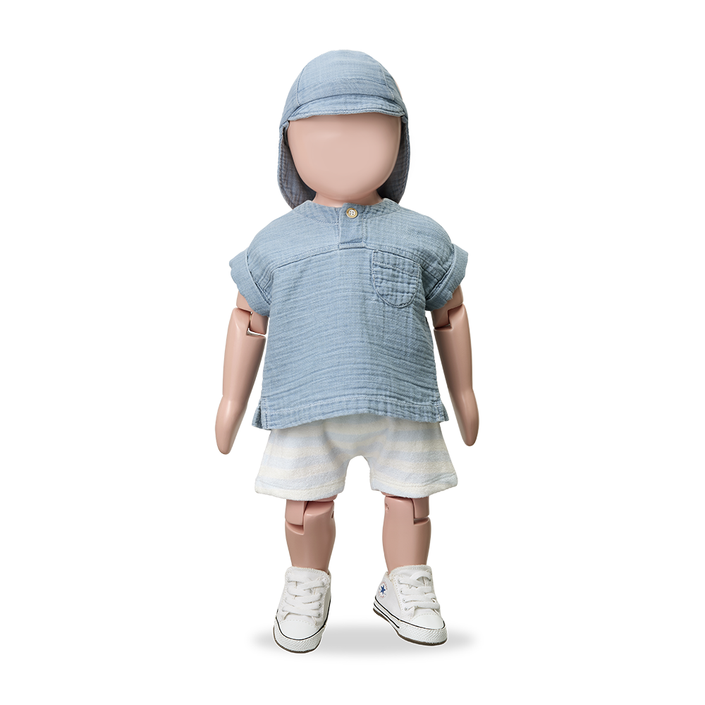 1+ in the family - Cap - Denim - 2