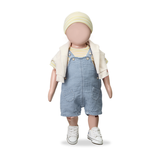 1+ in the family - Beanie - Pastel-yellow