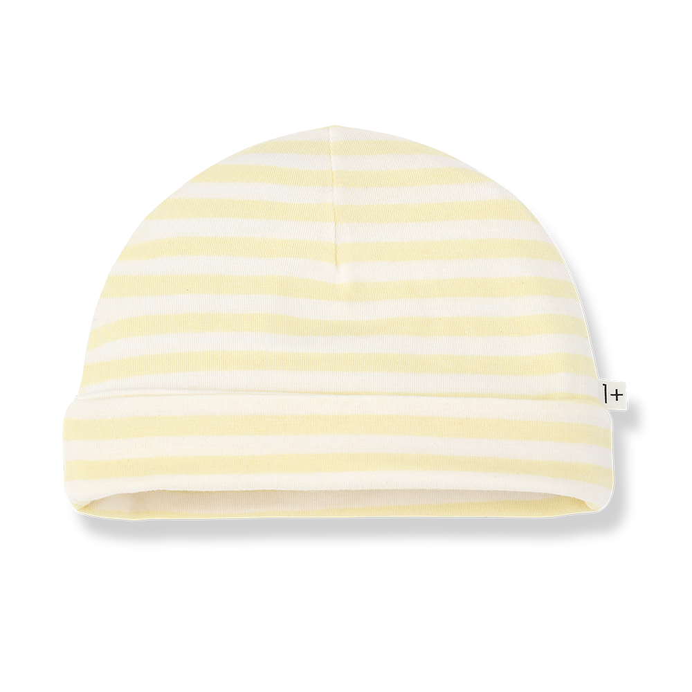 1+ in the family - Beanie - Pastel-yellow - 1