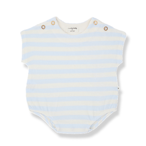1+ in the family - Romper - Misty-blue