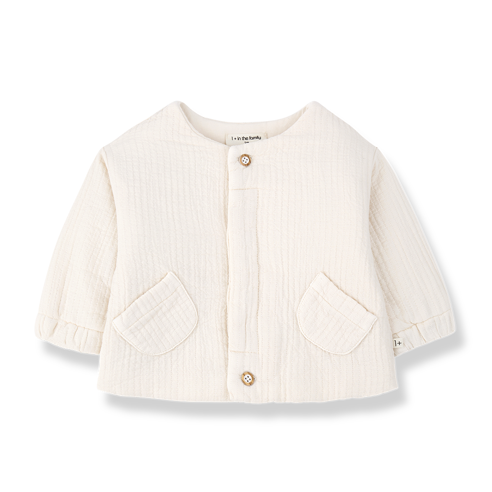 1+ in the family - Padded jacket - Ecru - 1