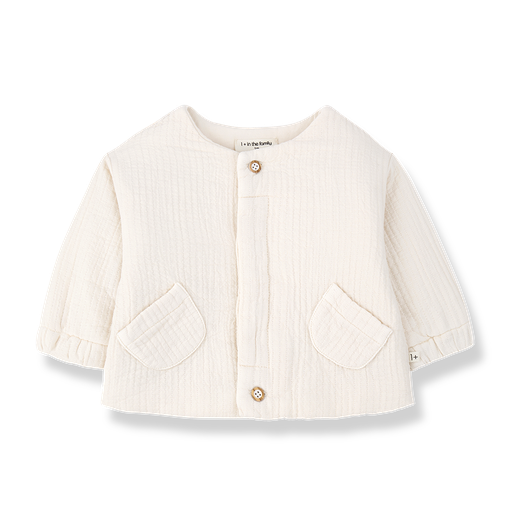 1+ in the family - Padded jacket - Ecru