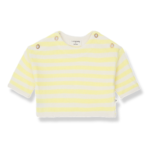 1+ in the family - Sweater - Pastel-yellow