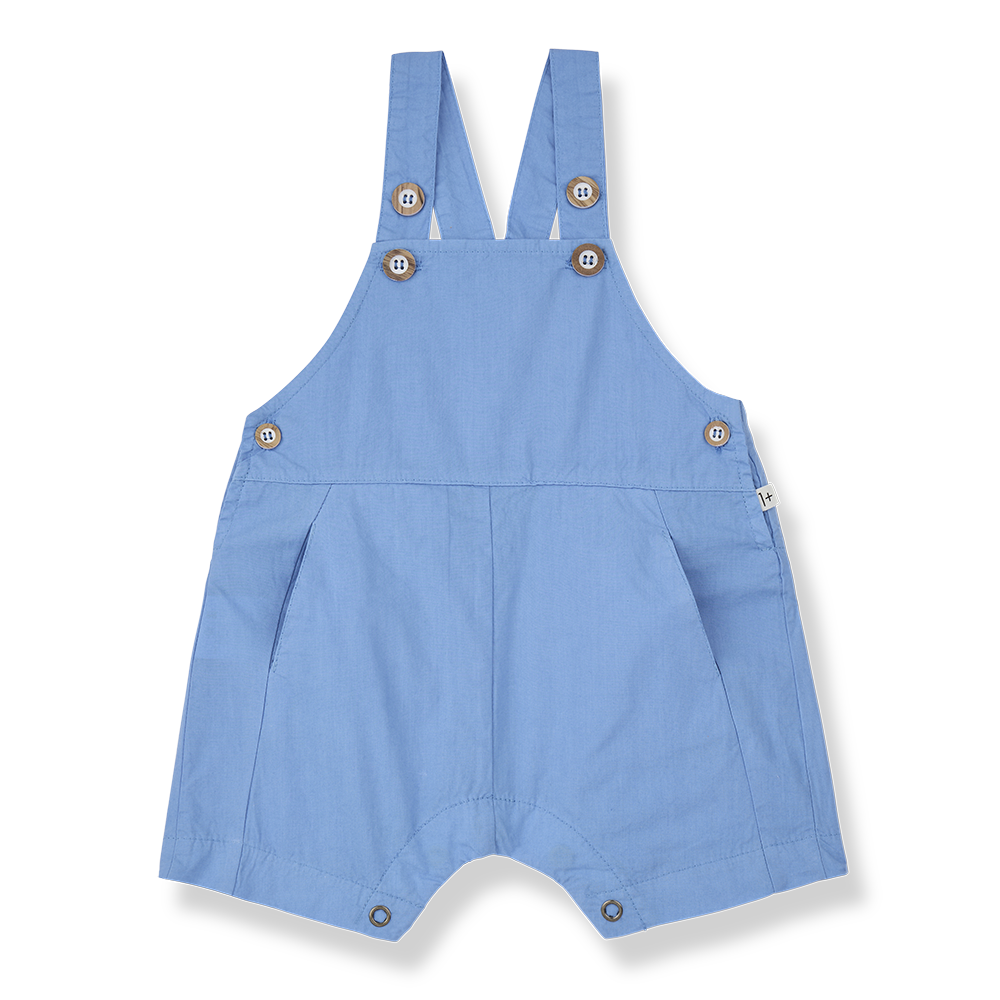 1+ in the family - Short dungaree - Ultramarine - 1